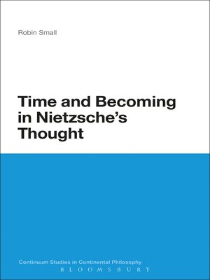 cover image of Time and Becoming in Nietzsche's Thought